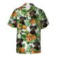 Jagdterrier AI - Tropical Pattern Hawaiian Shirt
