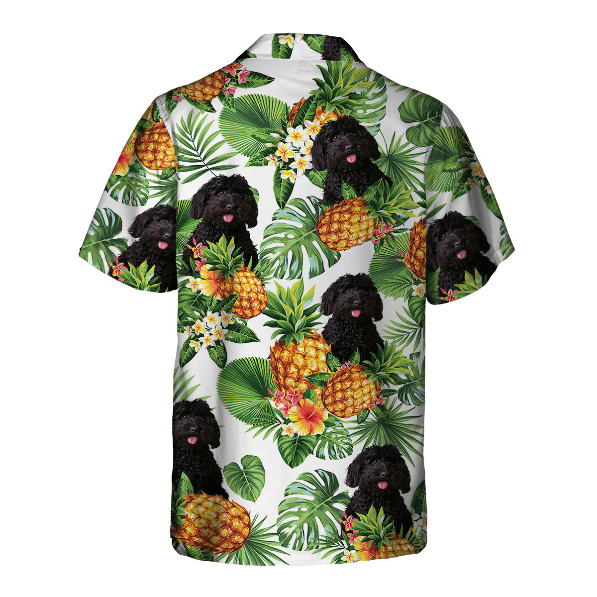 Labradoodle - Tropical Pattern Hawaiian Shirt