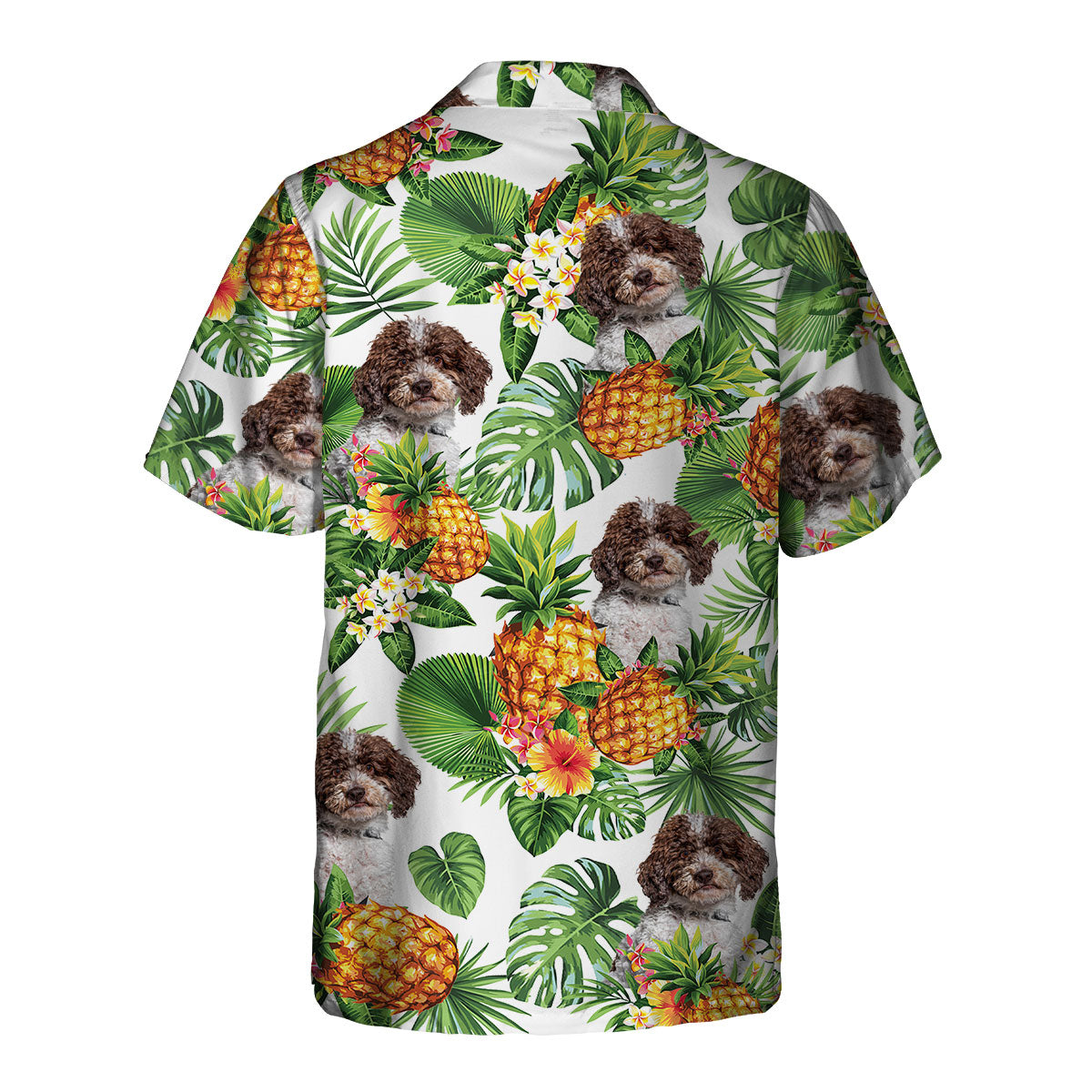Lagotti Romagnoli - Tropical Pattern Hawaiian Shirt