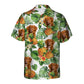 Nova Scotia Duck Tolling Retriever - Tropical Pattern Hawaiian Shirt