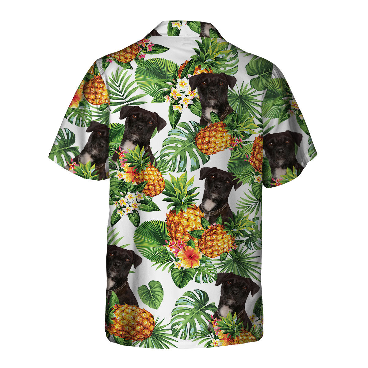 Patterdale Terrier - Tropical Pattern Hawaiian Shirt