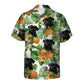 Pug AI - Tropical Pattern Hawaiian Shirt