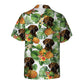 Pyrador AI - Tropical Pattern Hawaiian Shirt