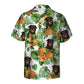 Rottweiler - Tropical Pattern Hawaiian Shirt