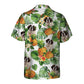 Saint Bernard - Tropical Pattern Hawaiian Shirt