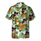 Shetland Sheepdog - Tropical Pattern Hawaiian Shirt
