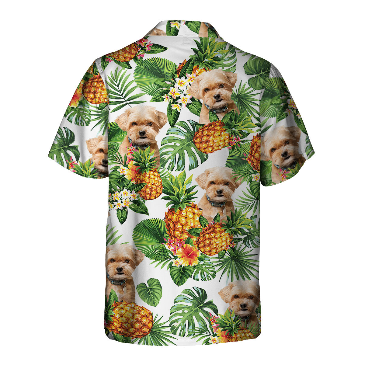 Shorkie - Tropical Pattern Hawaiian Shirt