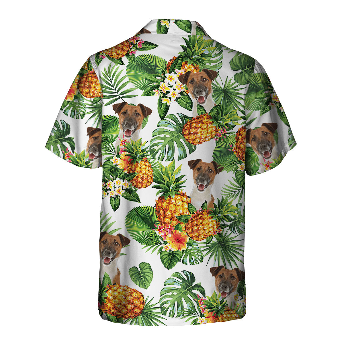 Smooth Fox Terrier - Tropical Pattern Hawaiian Shirt