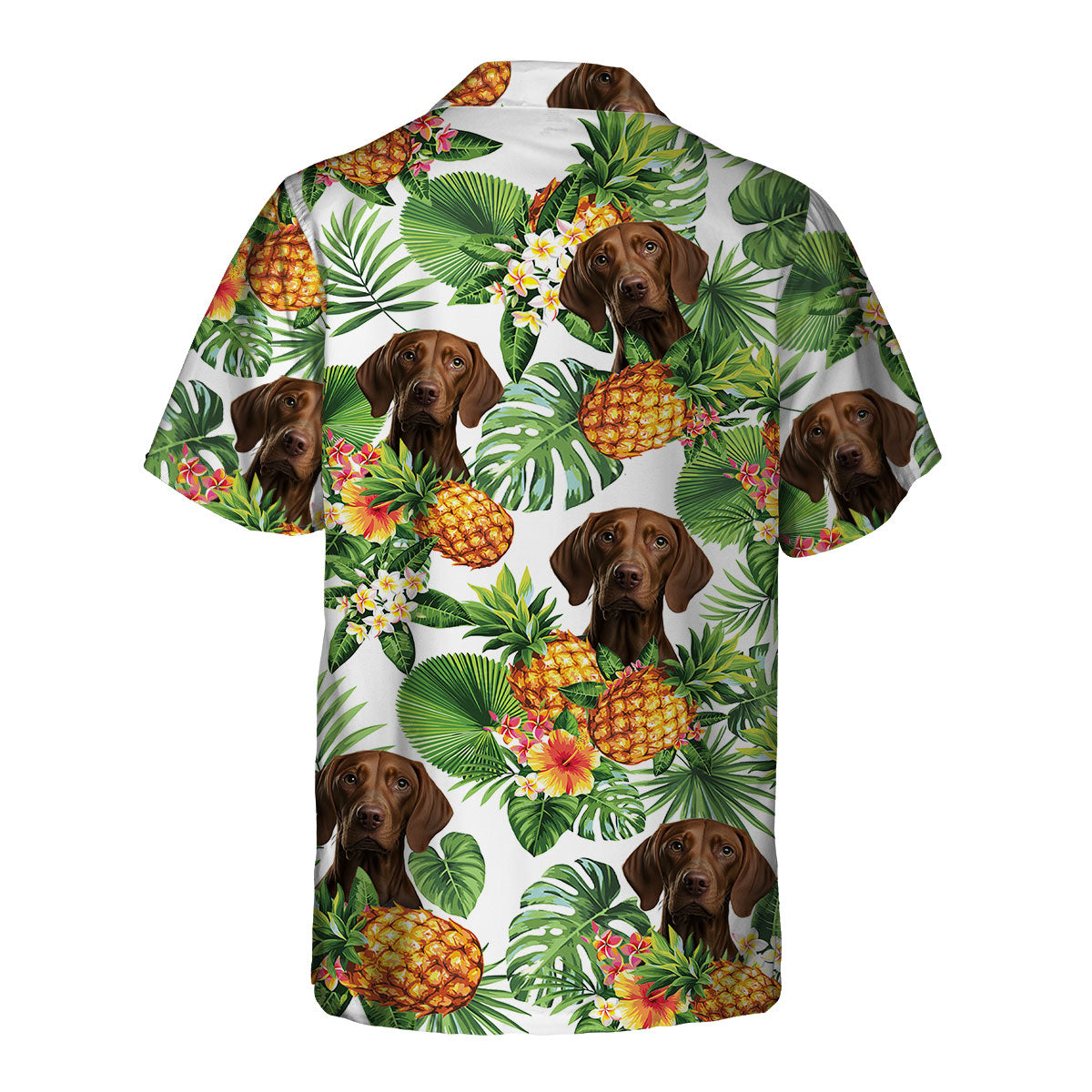 Vizsla AI - Tropical Pattern Hawaiian Shirt