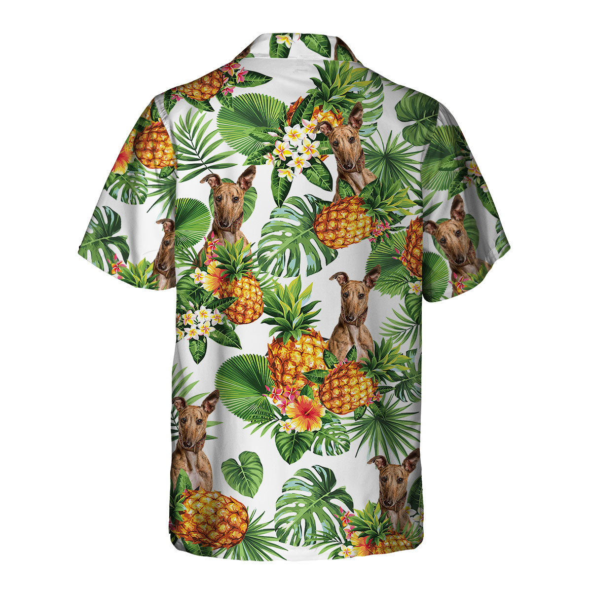 Whippet - Tropical Pattern Hawaiian Shirt