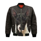 Bull Terrier - Unisex 3D Graphic Bomber Jacket