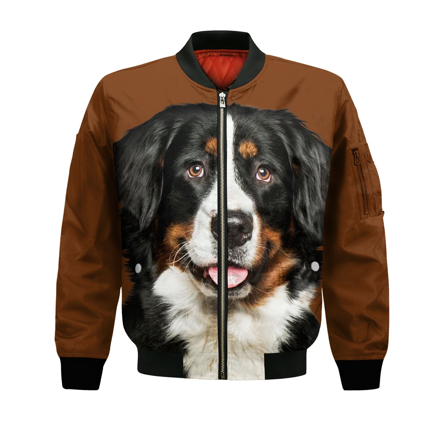 Greater Swiss Mountain Dog - Unisex 3D Graphic Bomber Jacket
