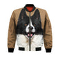 Karelian Bear Dog - Unisex 3D Graphic Bomber Jacket