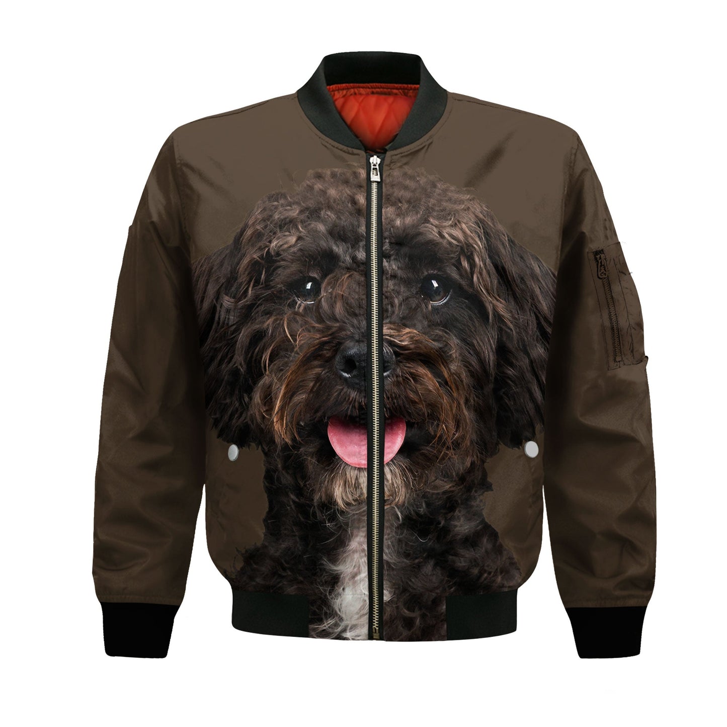 Schnoodle - Unisex 3D Graphic Bomber Jacket