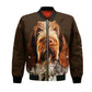 Spinone Italiano - Unisex 3D Graphic Bomber Jacket