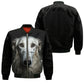 Borzoi AI - Unisex 3D Graphic Bomber Jacket