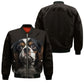 Cavalier King Charles Spaniel 2 AI - Unisex 3D Graphic Bomber Jacket
