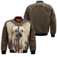 Chinese Crested - Unisex 3D Graphic Bomber Jacket