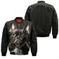French Bulldog AI - Unisex 3D Graphic Bomber Jacket