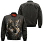 Weimaraner AI - Unisex 3D Graphic Bomber Jacket