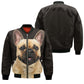 French Bulldog - Unisex 3D Graphic Bomber Jacket