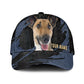 Smooth Fox Terrier - Jean Background Custom Name Cap