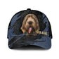 Spinone Italiano - Jean Background Custom Name Cap