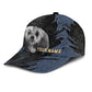 Chinese Crested - Jean Background Custom Name Cap
