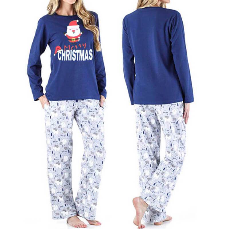Cute Santa Clause Family Matching Pajamas Set