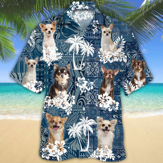 Chihuahua Hawaiian Shirt TD01