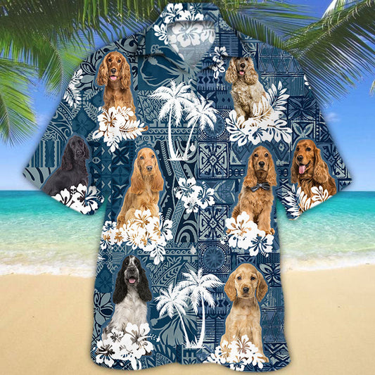 Cocker Spaniel Hawaiian Shirt TD01