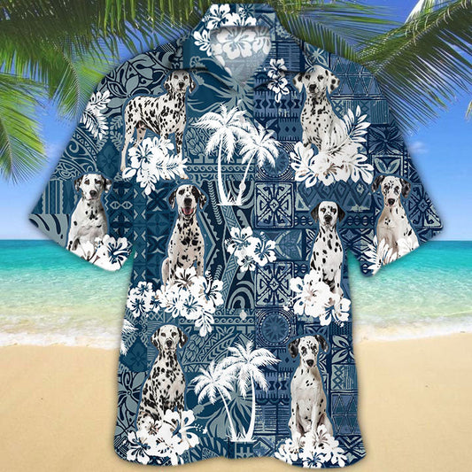 Dalmatian Hawaiian Shirt TD01