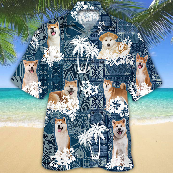 Akita Hawaiian Shirt TD01