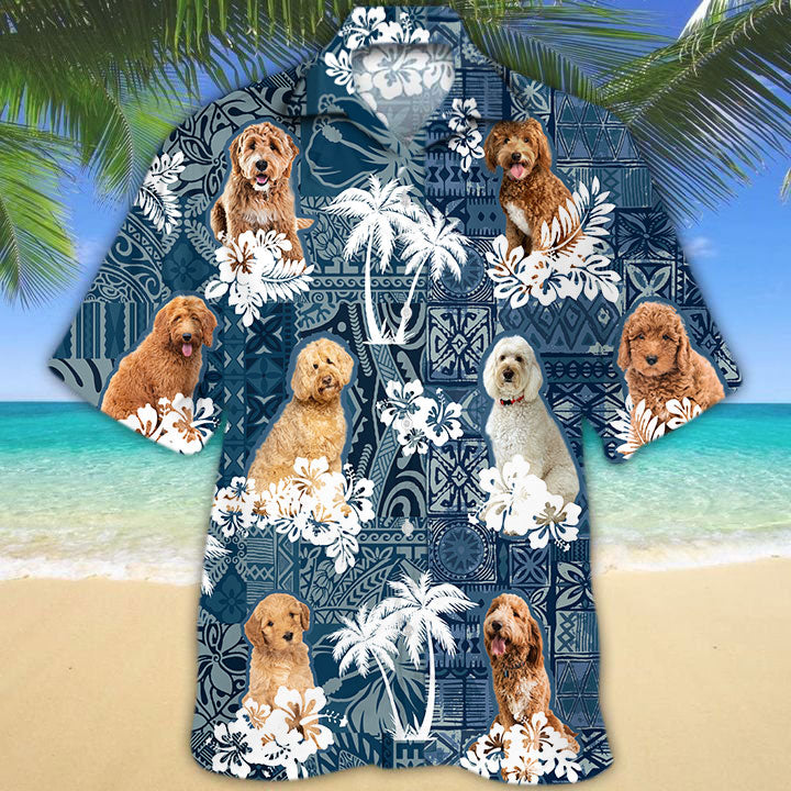 Goldendoodle Hawaiian Shirt TD01