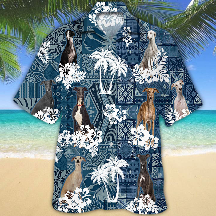 Greyhound Hawaiian Shirt TD01