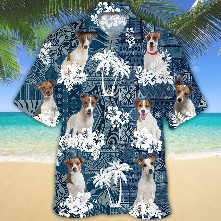Jack Russell Terrier Hawaiian Shirt TD01