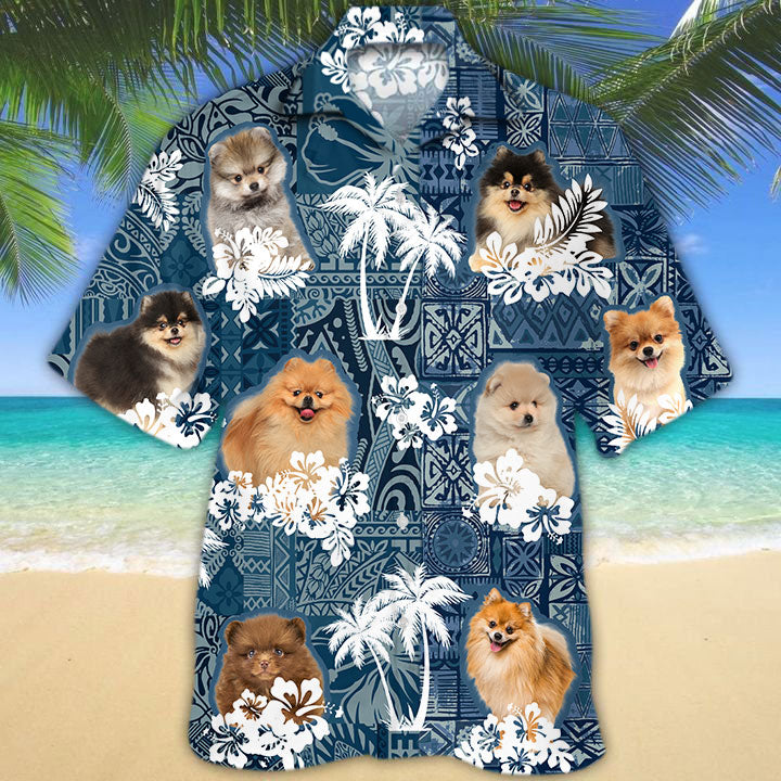 Pomeranian Hawaiian Shirt TD01