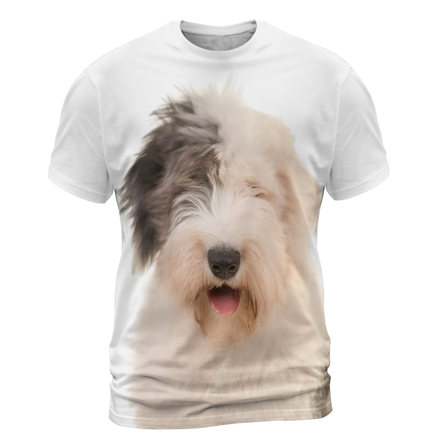 Old English Sheepdog 2 - 3D Graphic T-Shirt
