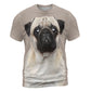 Pug - 3D Graphic T-Shirt
