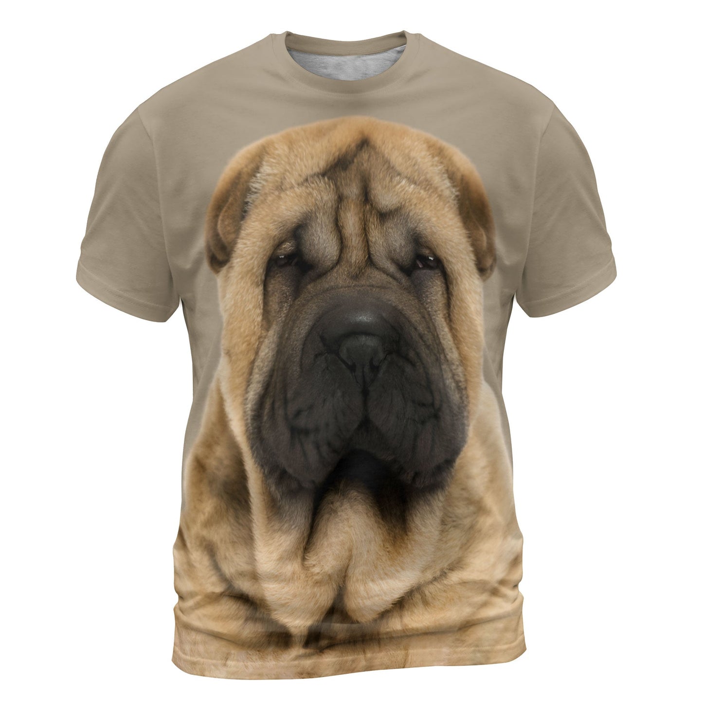 Shar Pei - 3D Graphic T-Shirt