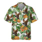 Basenji AI - Tropical Pattern Hawaiian Shirt