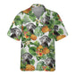 Bedlington Terrier AI - Tropical Pattern Hawaiian Shirt