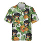 Bernedoodle - Tropical Pattern Hawaiian Shirt