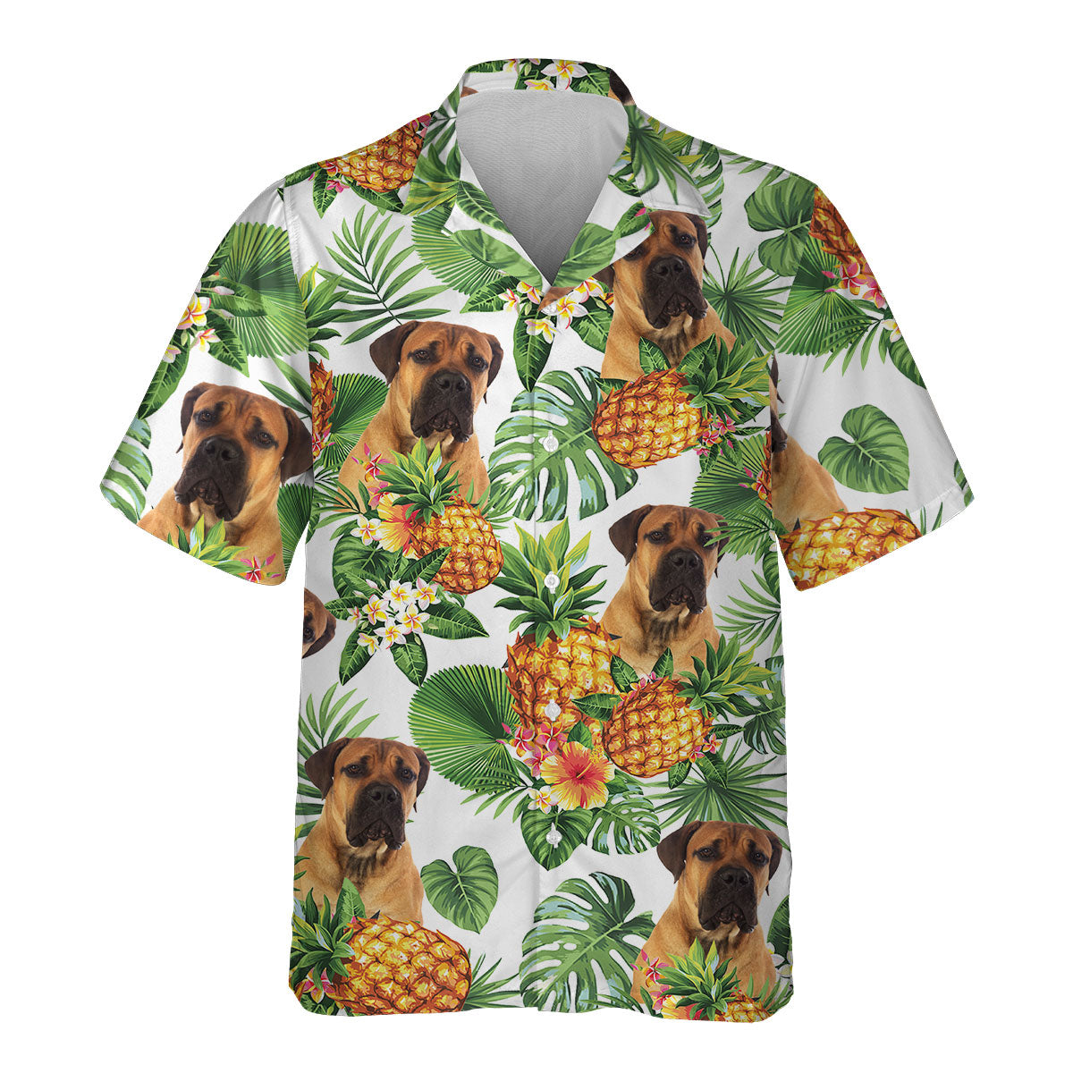 Boerboel - Tropical Pattern Hawaiian Shirt