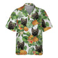 Cairn Terrier AI - Tropical Pattern Hawaiian Shirt