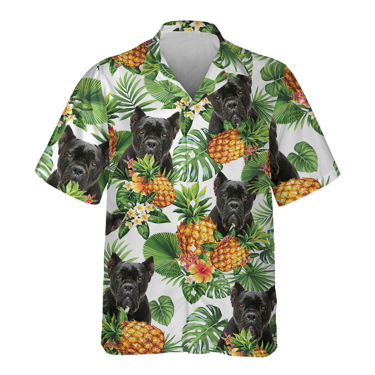 Cane Corso - Tropical Pattern Hawaiian Shirt