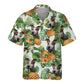 Fox Terrier AI - Tropical Pattern Hawaiian Shirt