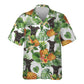 Greyhound - Tropical Pattern Hawaiian Shirt