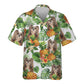 Lhasa Apso - Tropical Pattern Hawaiian Shirt