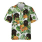 Puli Dog - Tropical Pattern Hawaiian Shirt